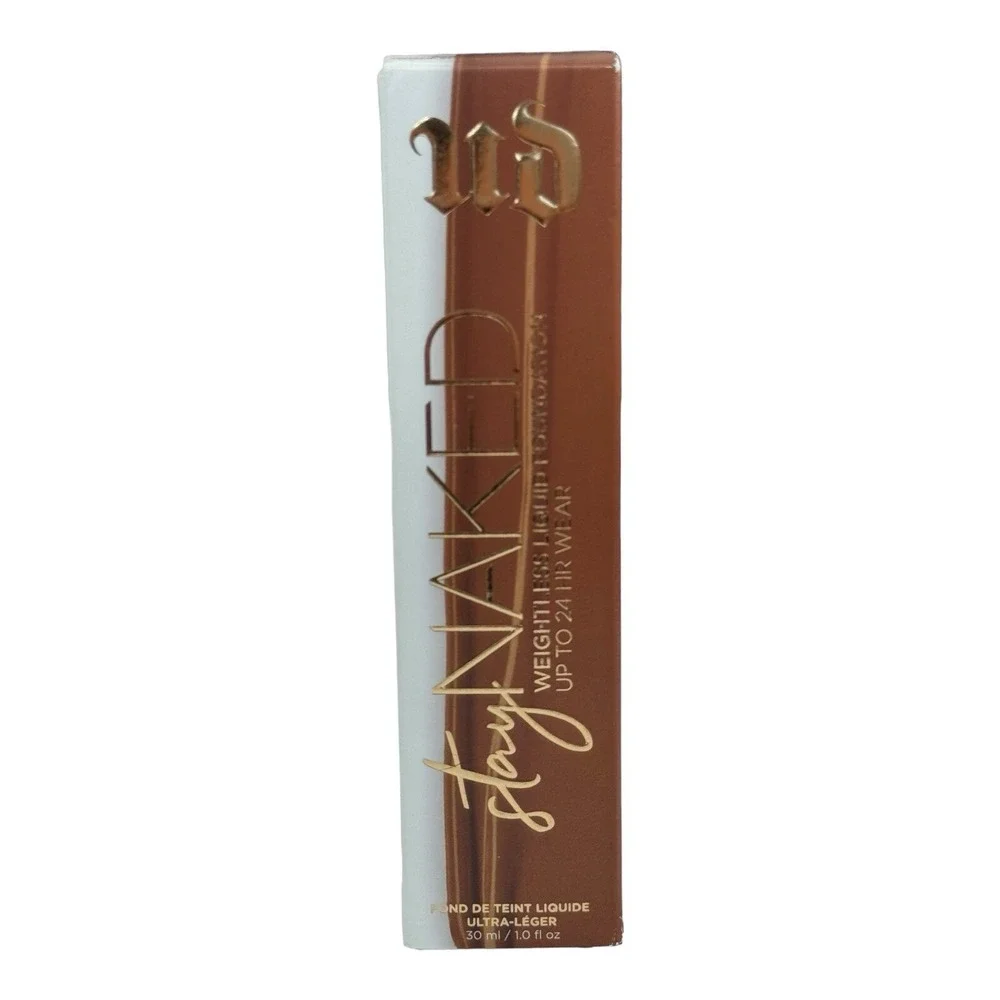 Urban Decay Foundation Stay Naked 70WR Weightless Liquid Waterproof Dark NIB